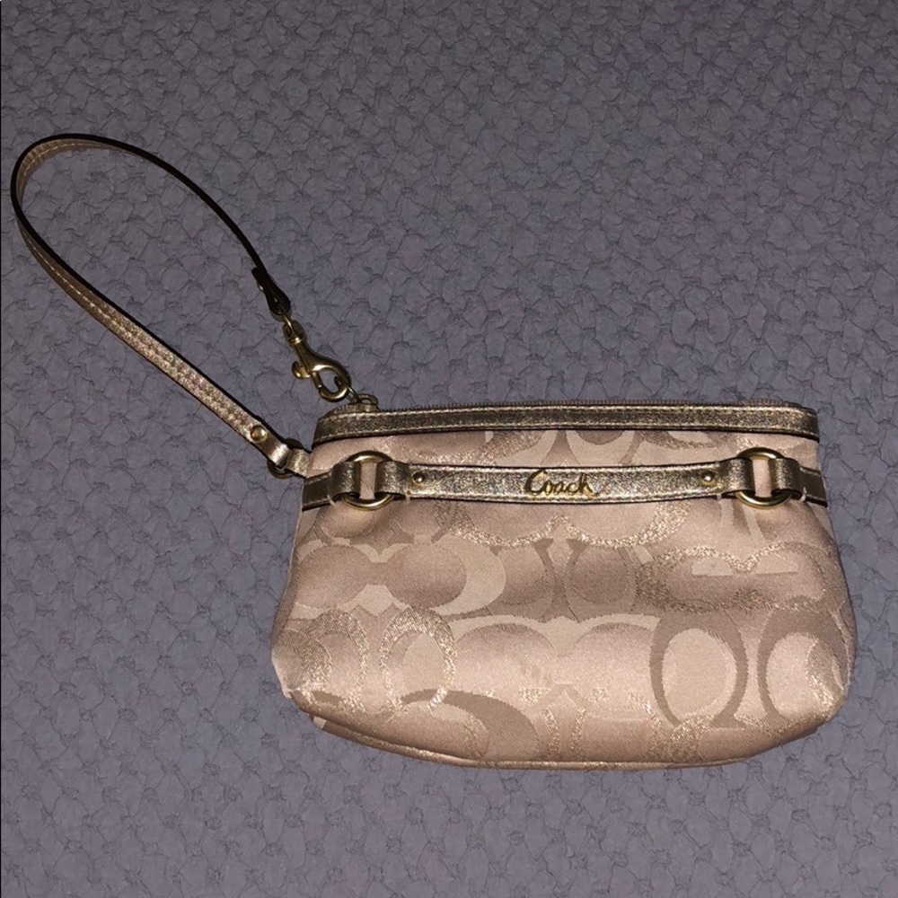 Coach wristlet.